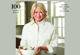 Martha The Cookbook Cover Flat